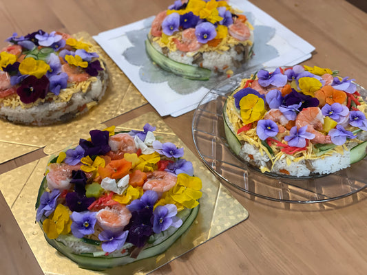 花屋の台所〜ひな祭りちらし寿司ケーキ〜