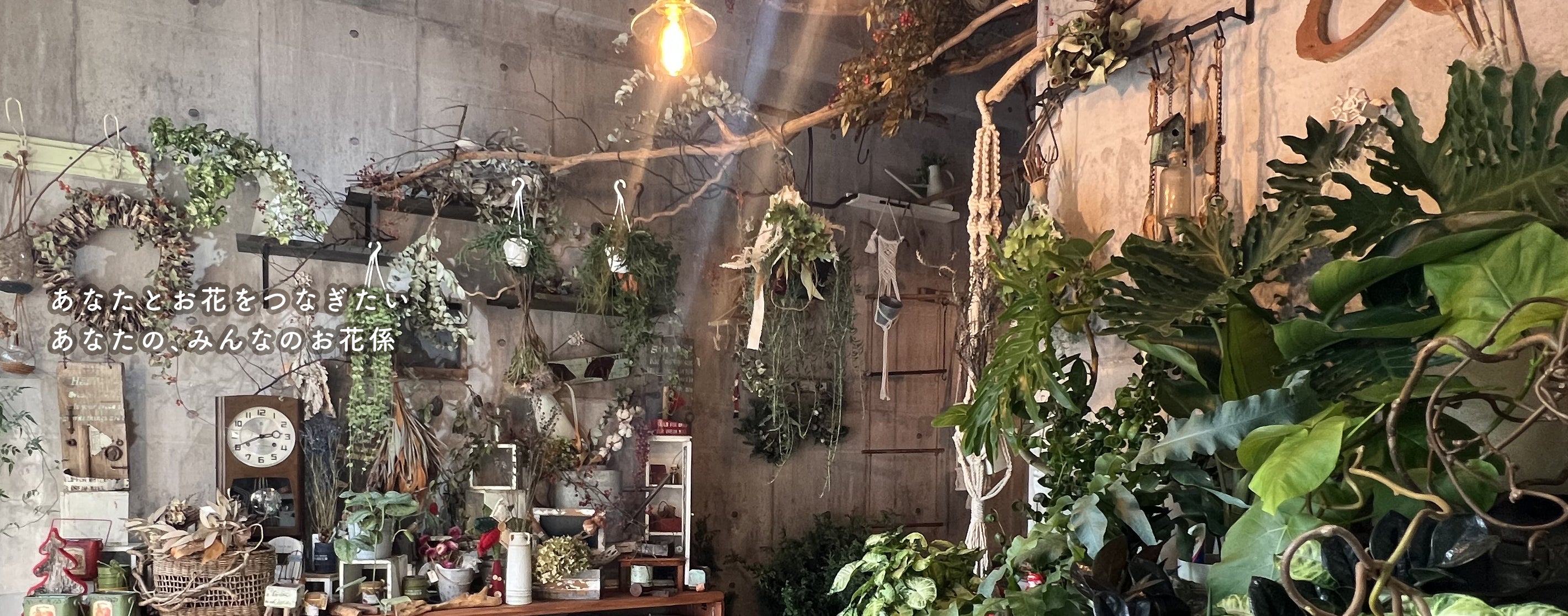 あなたとお花をつなぎたい。あなたの、みんなのお花係