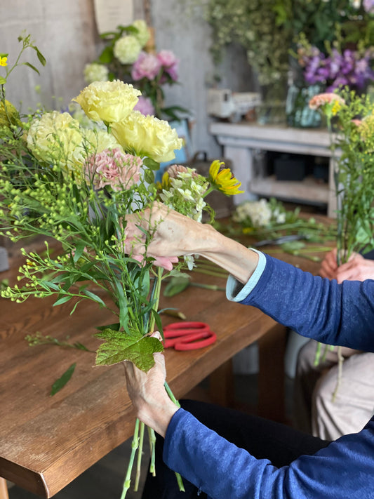 「難しいけど楽しい！」人生の先輩たちの花束Lesson