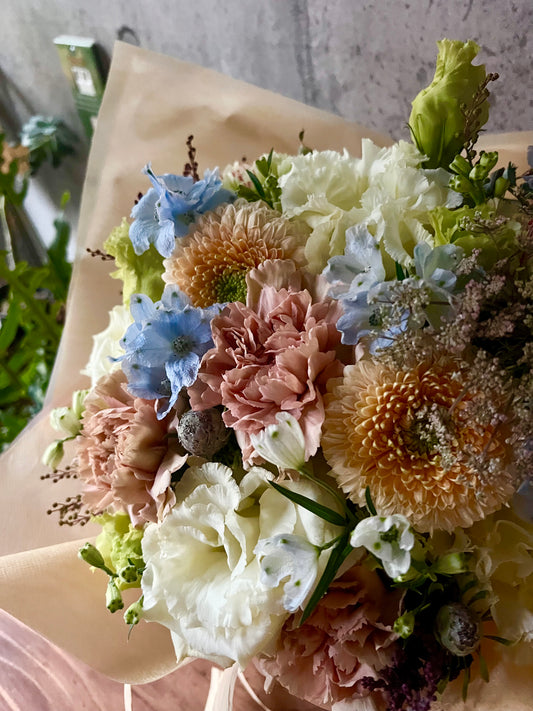 ペット用フラワーギフト　お供えアレンジメントL F-1