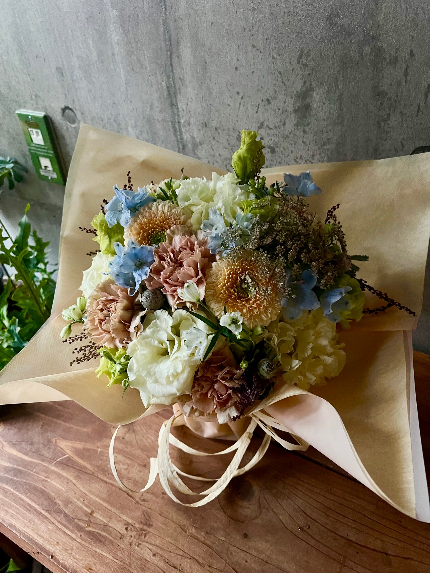 ペット用フラワーギフト　お供えアレンジメントLL F-1