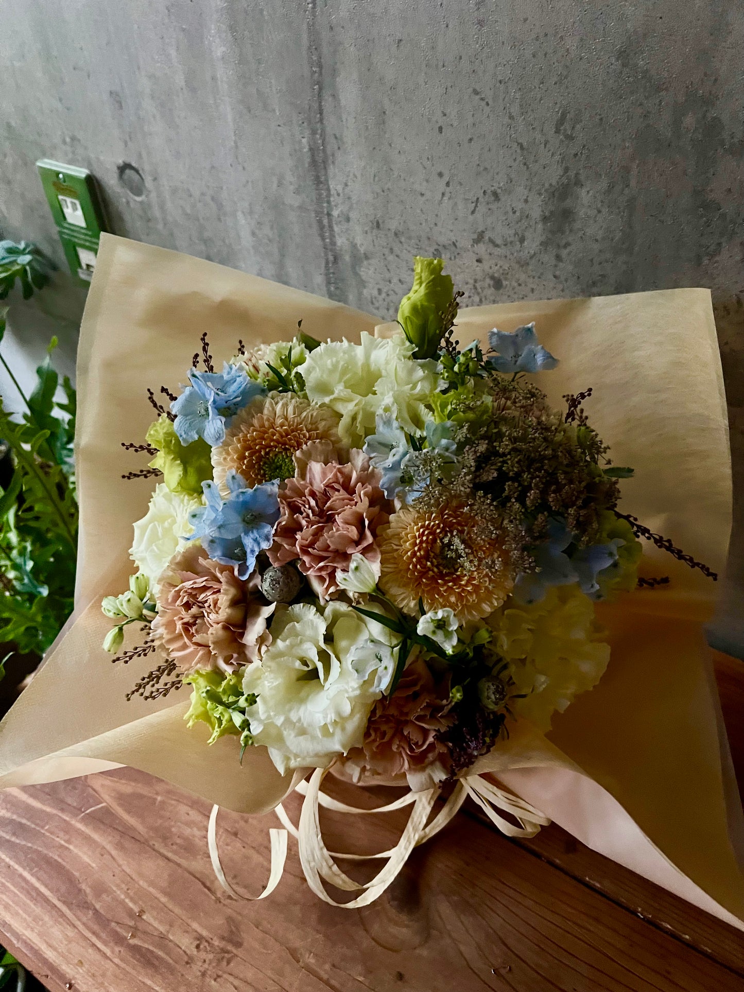 ペット用フラワーギフト　お供えアレンジメントLL F-1